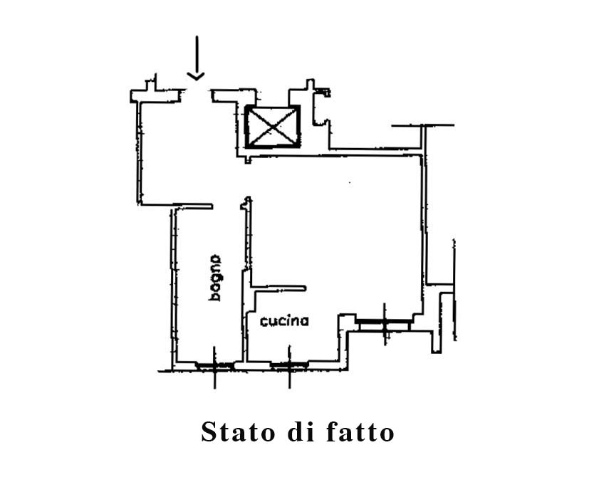 Planimetria 1 Immobile Rif: 460205
