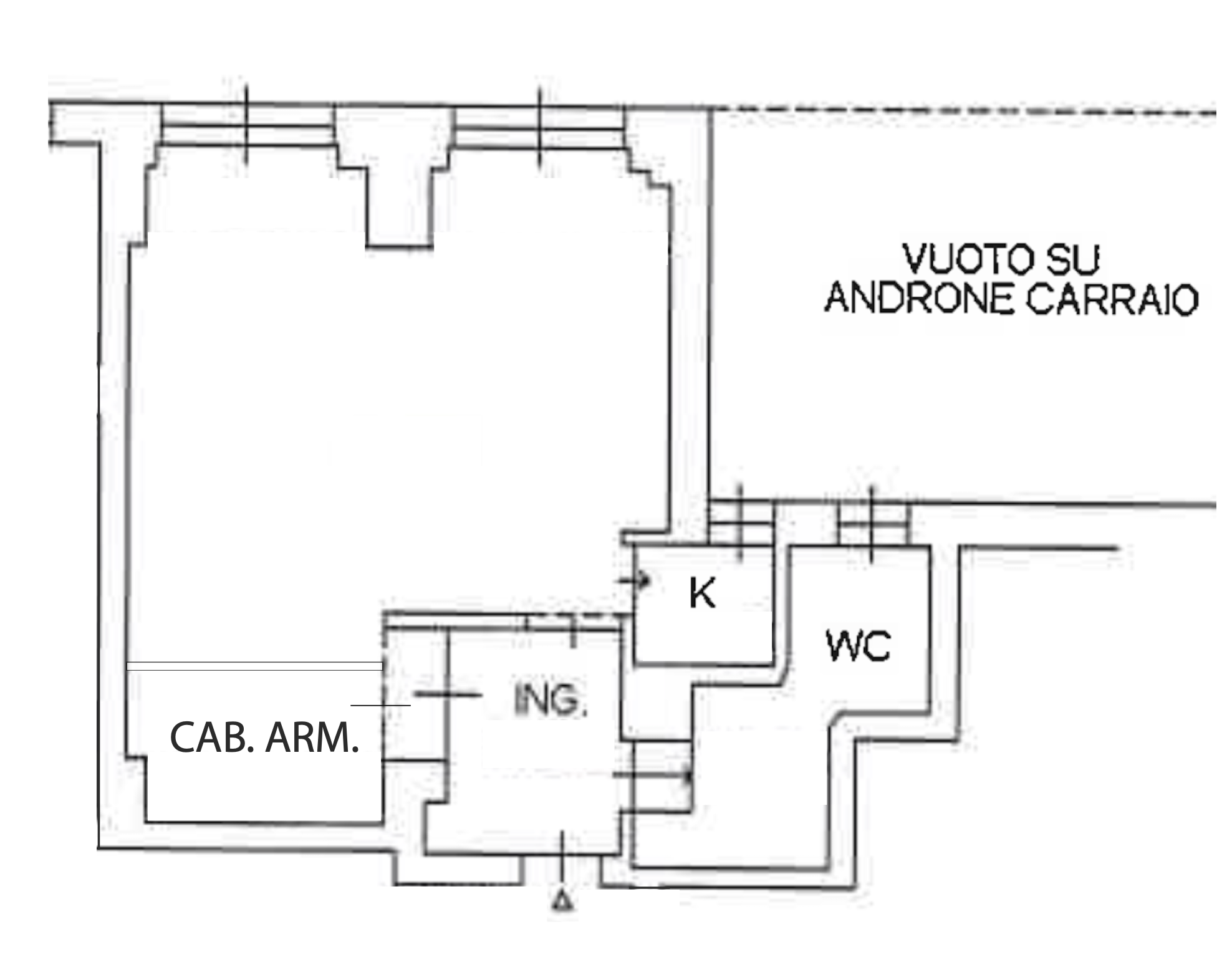 Planimetria 1 Immobile Rif: 440423