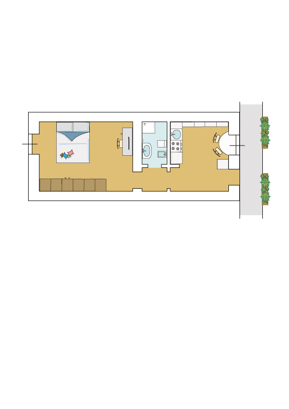Planimetria 1 Immobile Rif: 440422