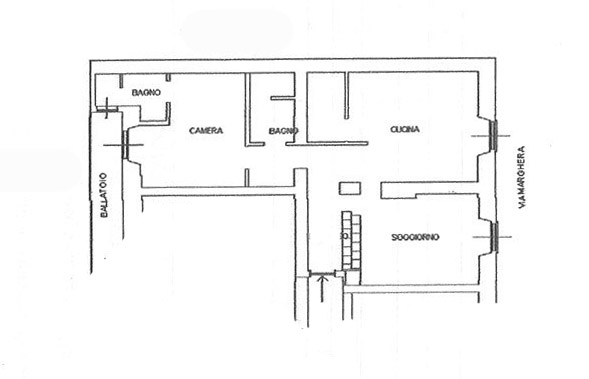 Planimetria 1 Immobile Rif: 460107