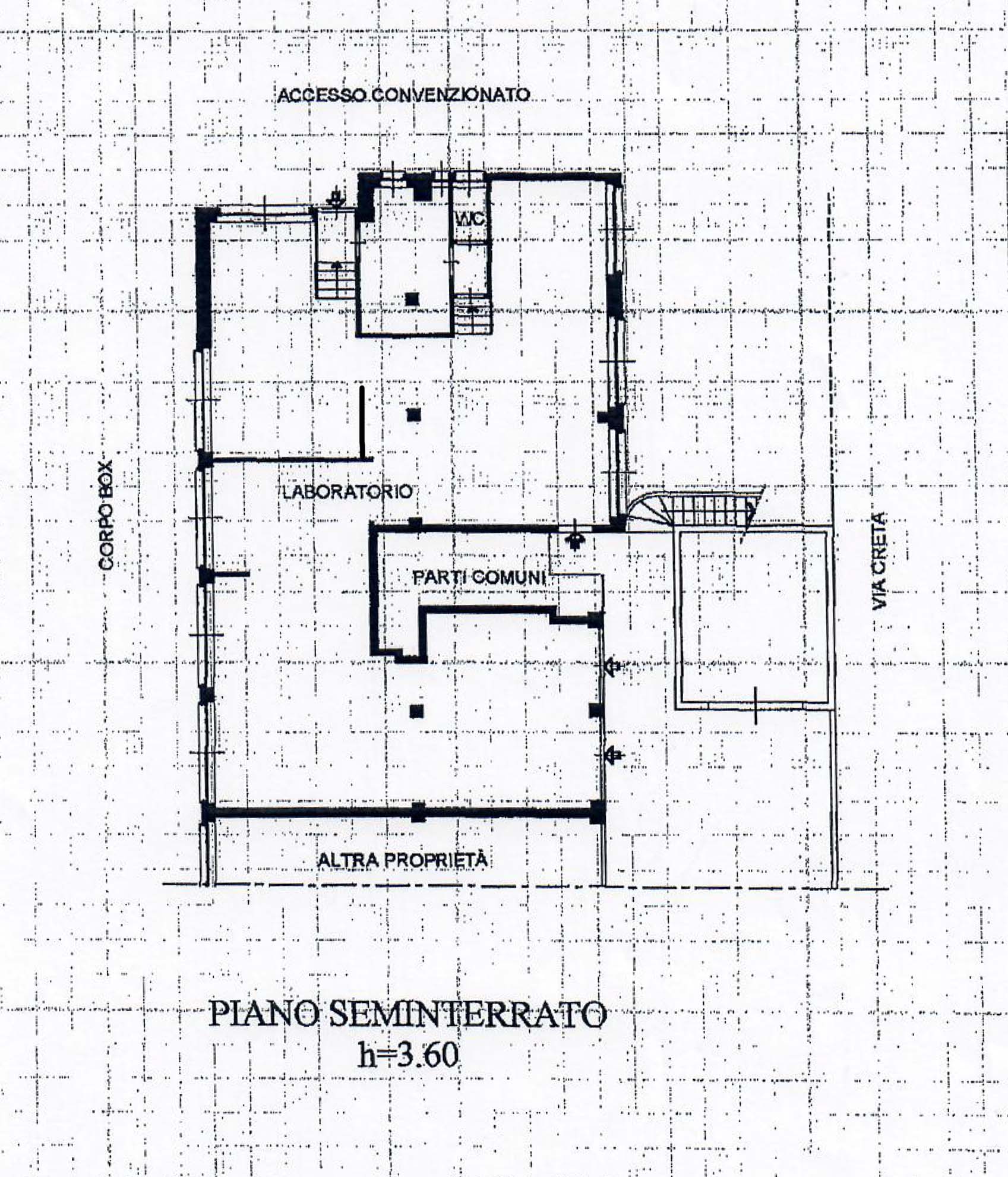 Planimetria 1 Immobile Rif: 440412