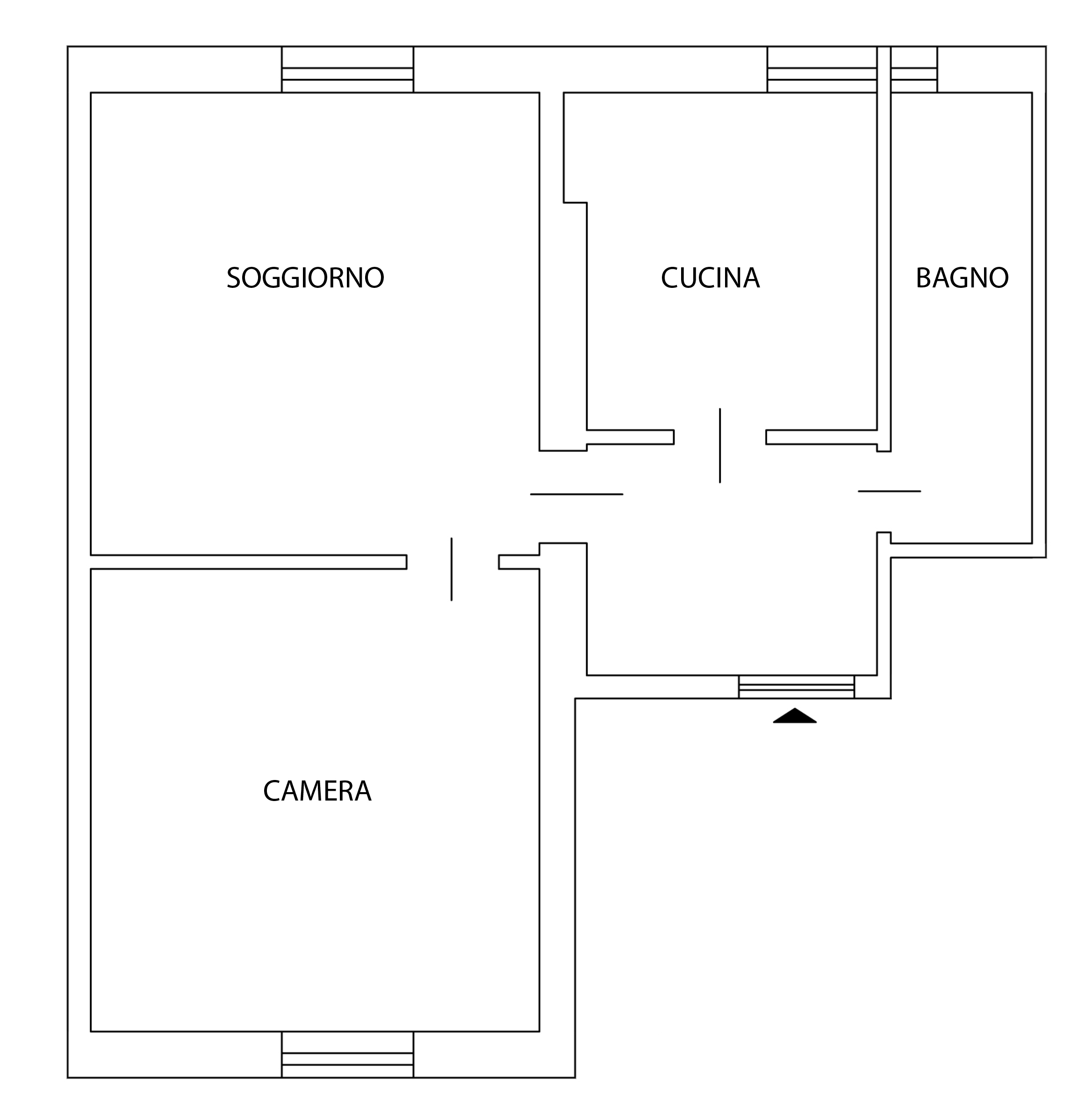 Planimetria 1 Immobile Rif: 451024