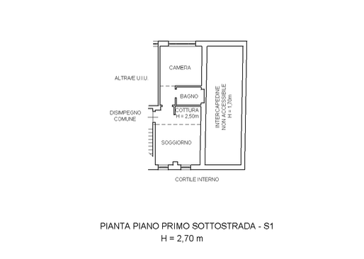 Planimetria 1 Immobile Rif: 450416