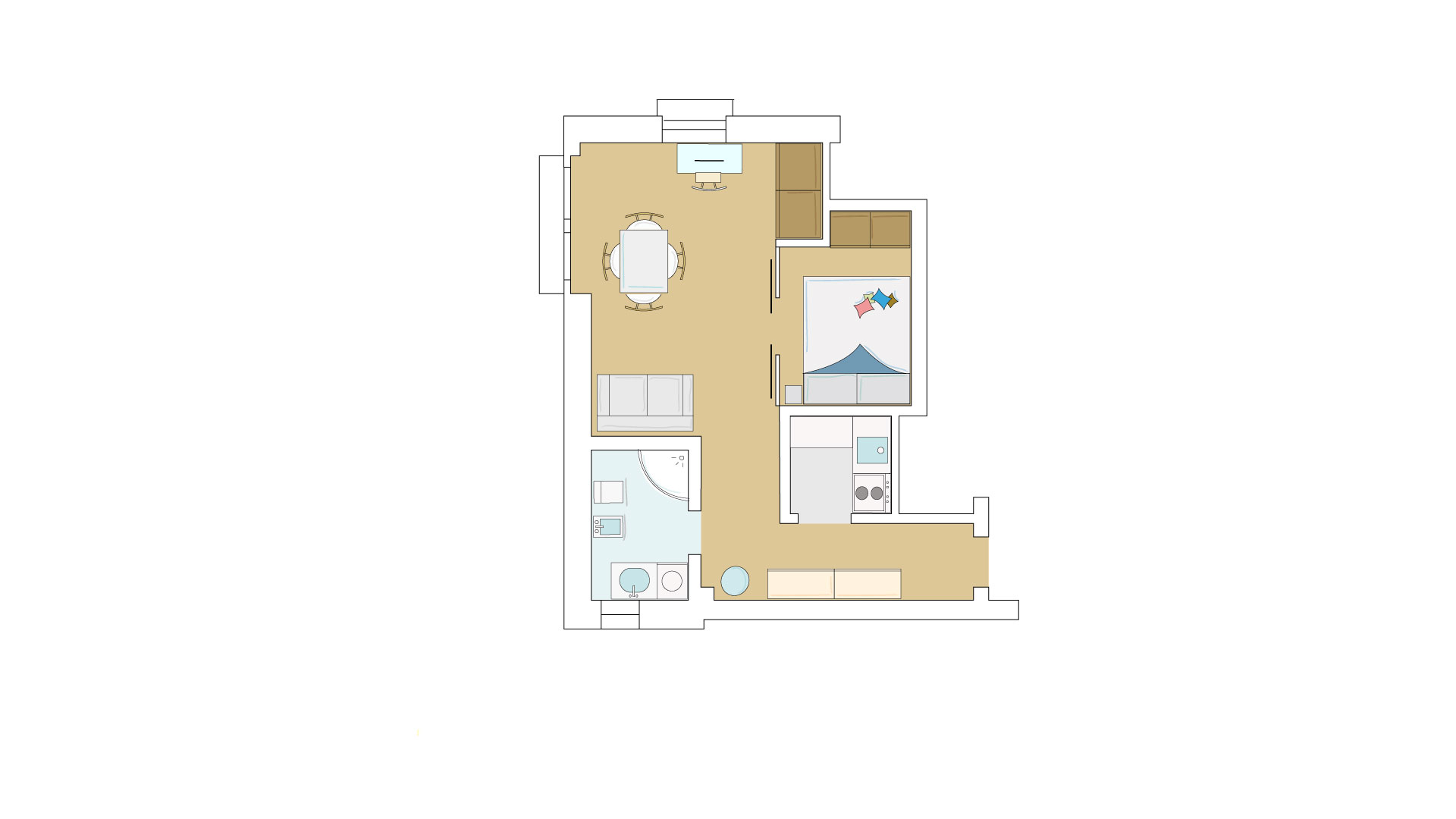 Planimetria 1 Immobile Rif: 460430