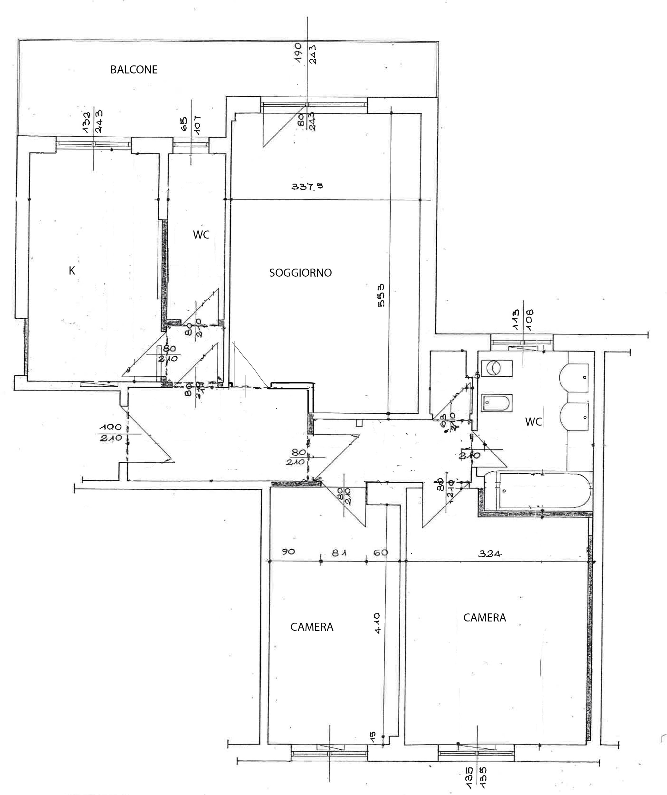 Planimetria 1 Immobile Rif: 441021
