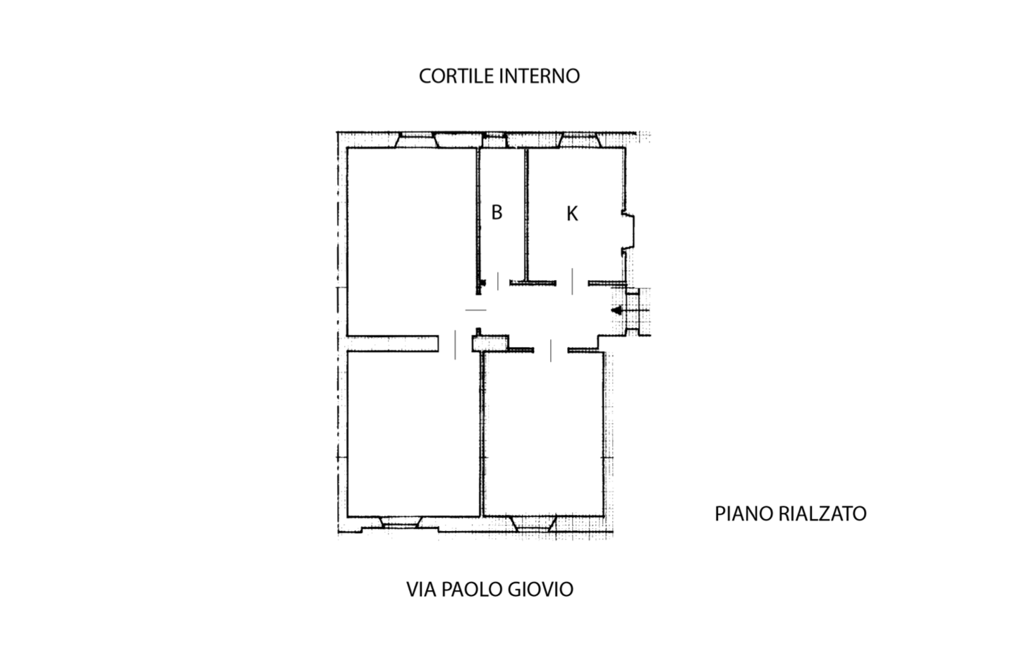 Planimetria 1 Immobile Rif: 450523
