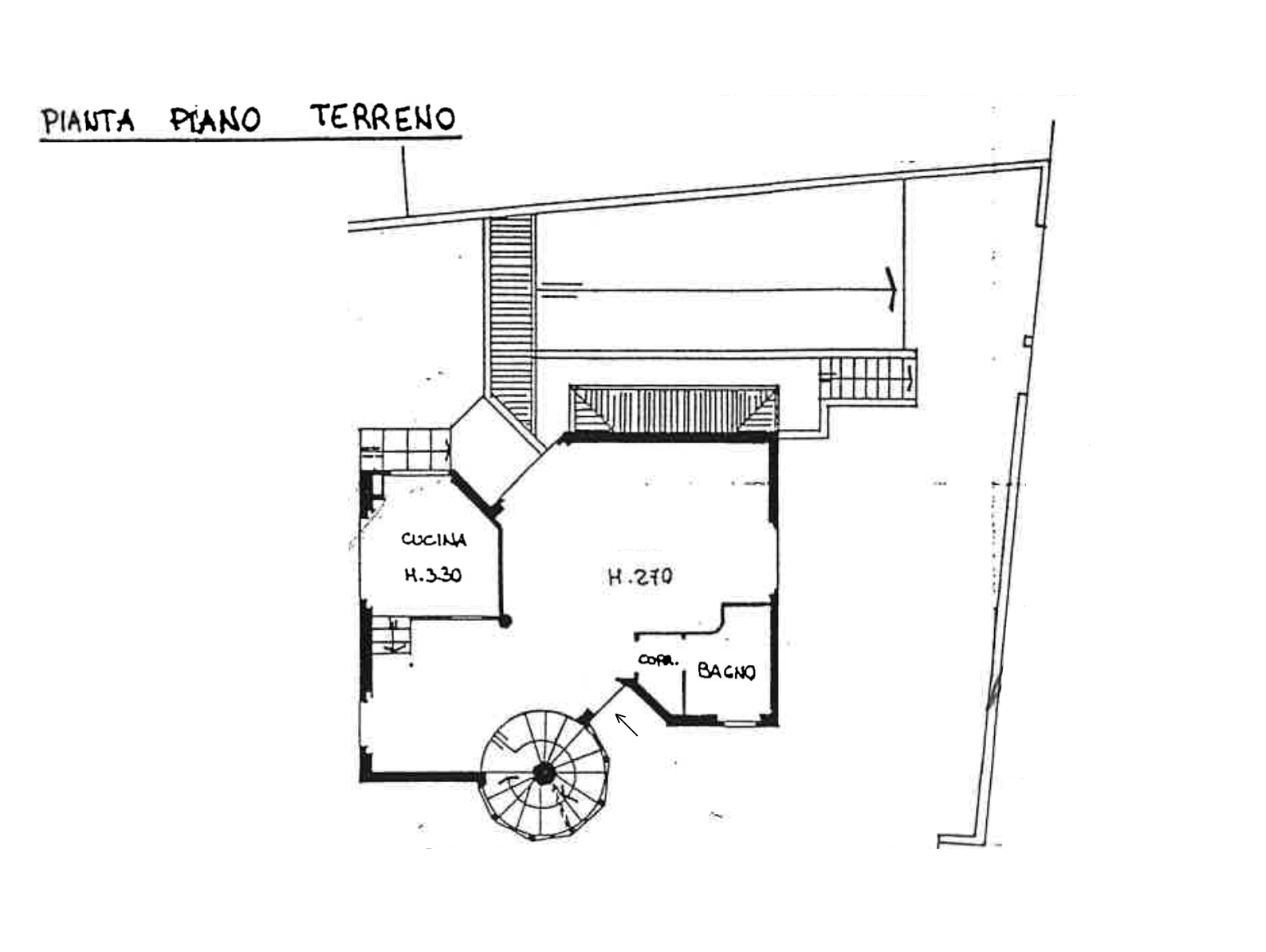 Planimetria 1 Immobile Rif: 430419