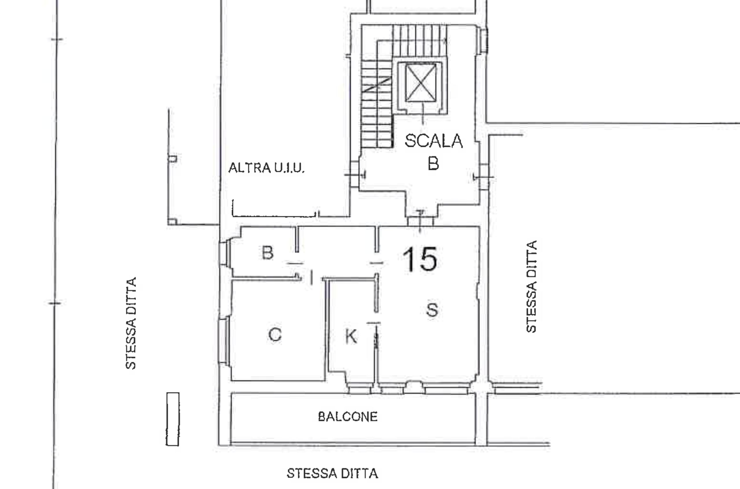 Planimetria 1 Immobile Rif: 440930