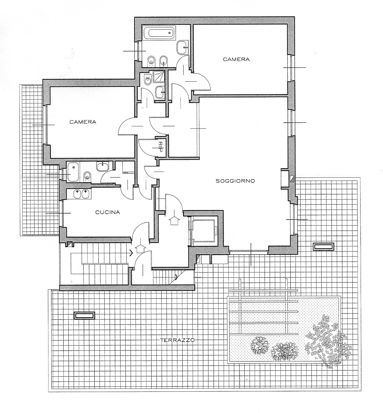 Planimetria 1 Immobile Rif: 460527a