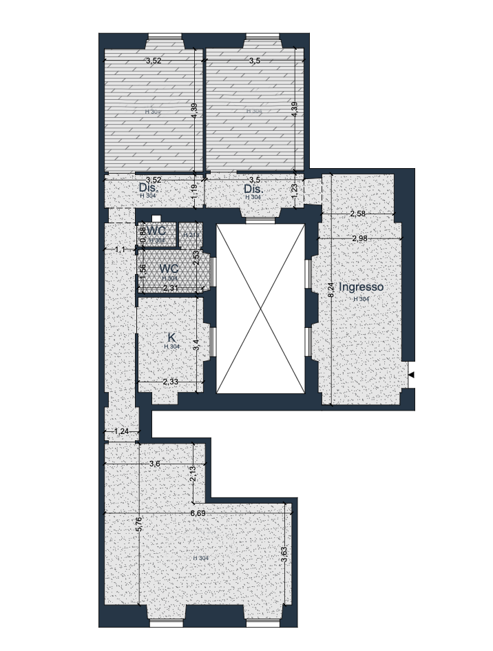 Planimetria 1 Immobile Rif: 460313