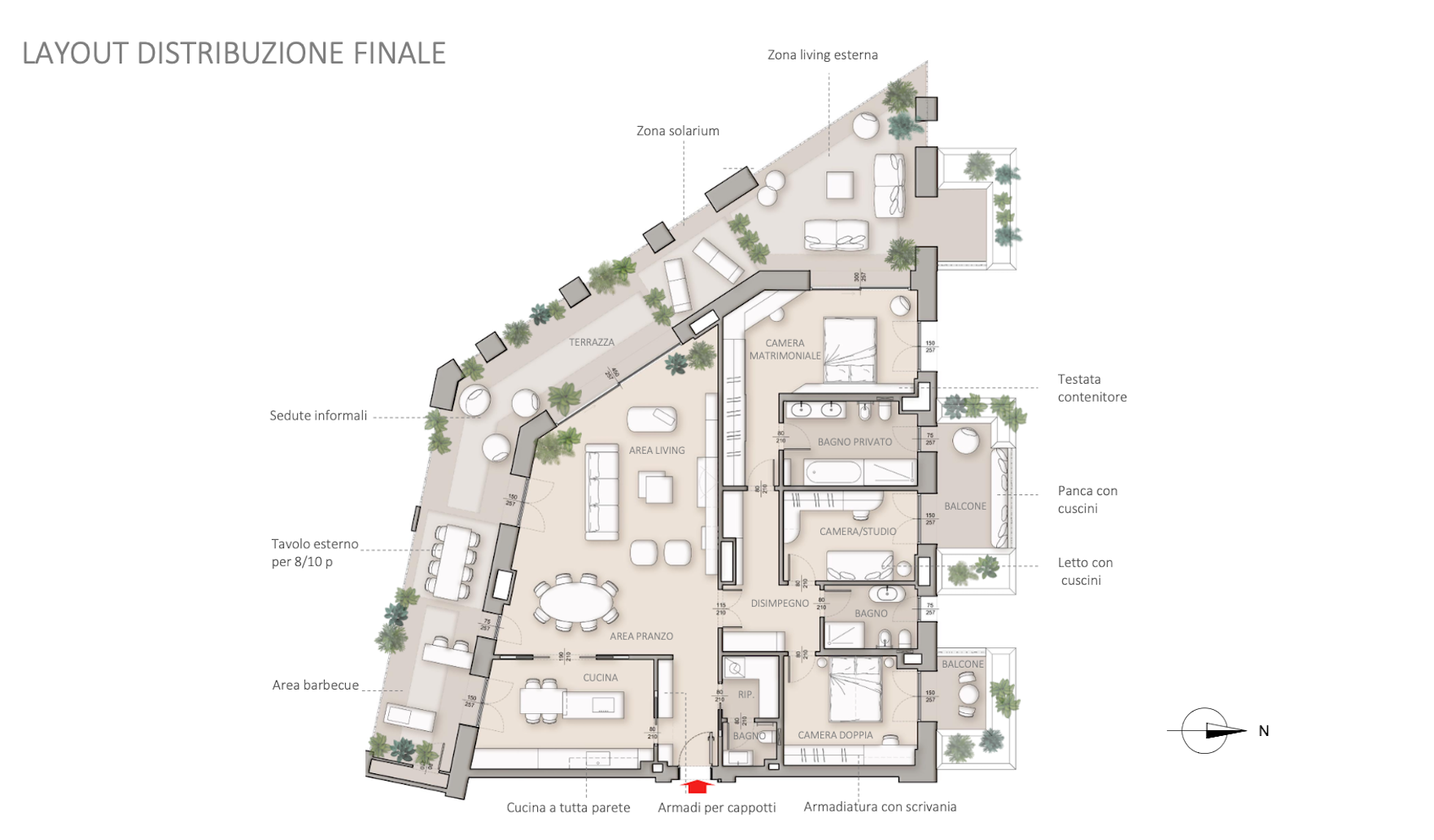 Planimetria 1 Immobile Rif: 460713