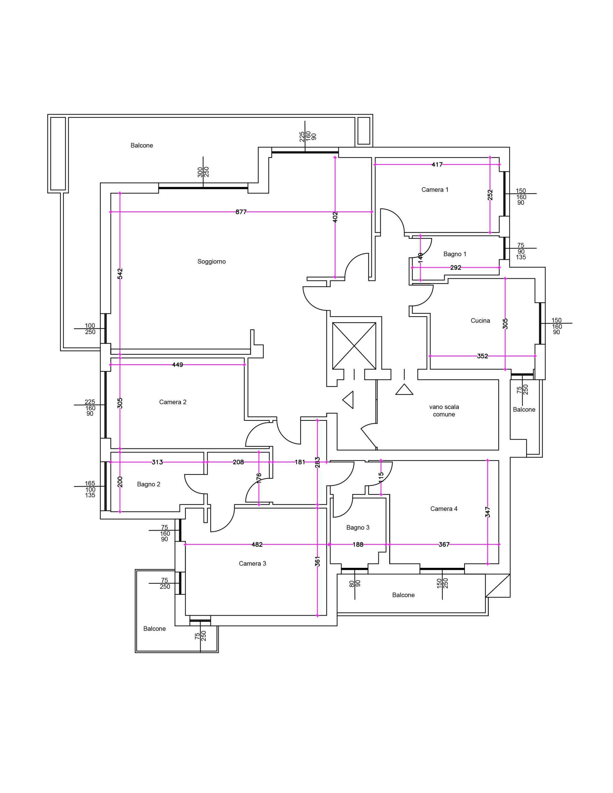 Planimetria 1 Immobile Rif: 450305