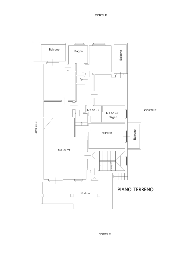 Planimetria 1 Immobile Rif: 430427