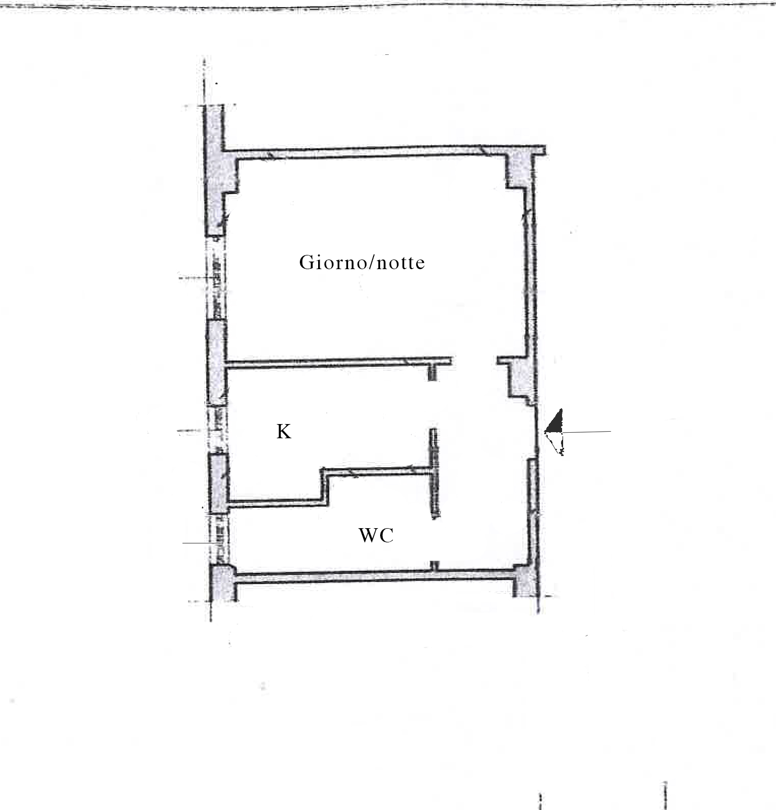 Planimetria 1 Immobile Rif: 460909