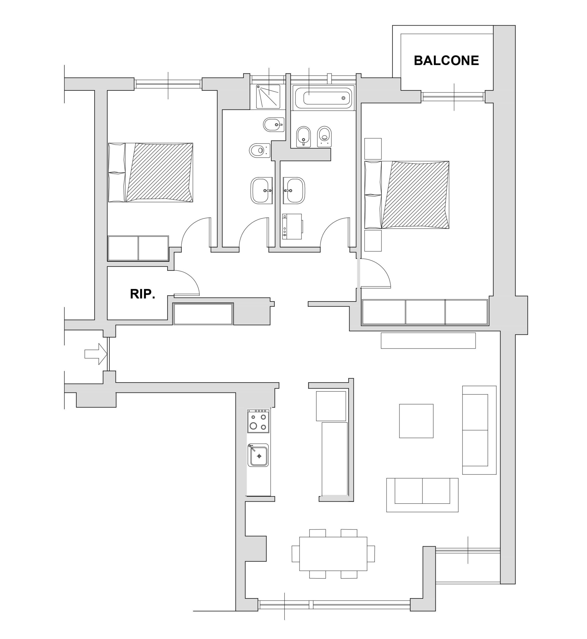 Planimetria 1 Immobile Rif: 460903